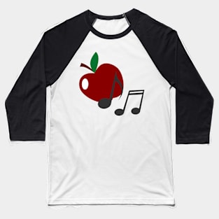 Apple Chord guitar decal Baseball T-Shirt